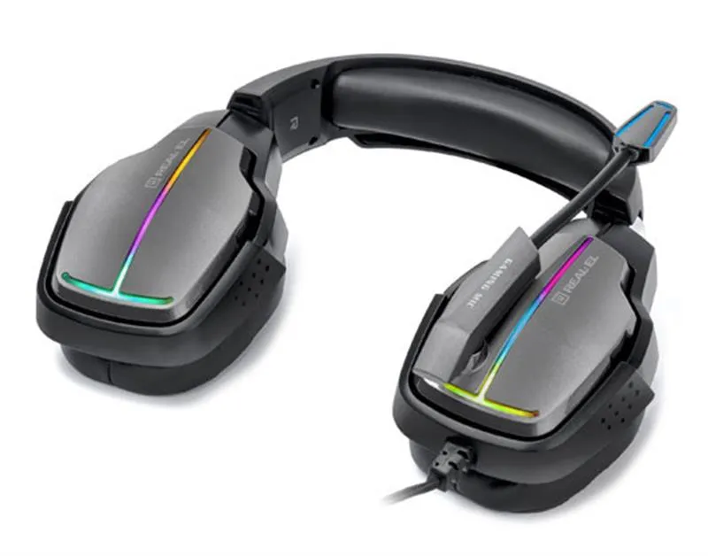 Навушники REAL-EL GDX-7680 Black - мініатюра 3