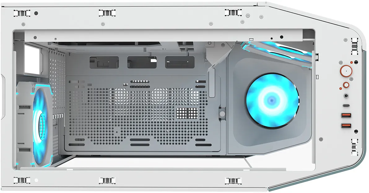 Корпус Cougar FV270 RGB White без БЖ - мініатюра 5