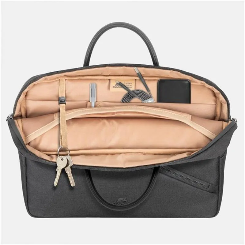 Сумка для ноутбука Rivacase 8124 Eco 15.6" Black - мініатюра 25
