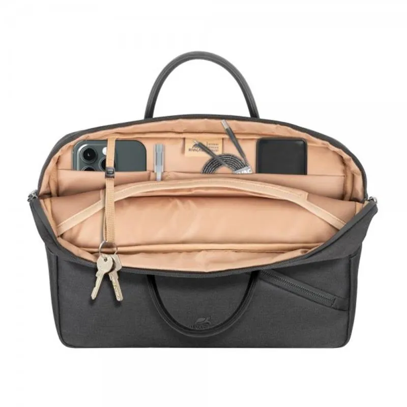 Сумка для ноутбука Rivacase 8124 Eco 15.6" Black - мініатюра 8