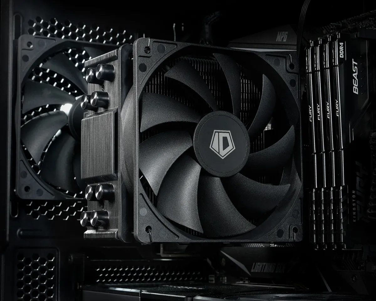 Кулер процесорний ID-Cooling SE-214-XT Black - мініатюра 6
