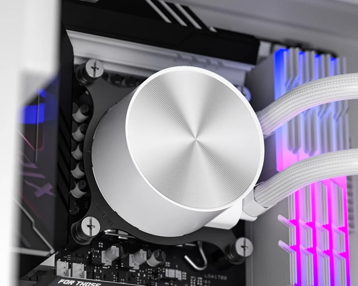 Система водяного охолодження ID-Cooling FX240 Pro White - мініатюра 4