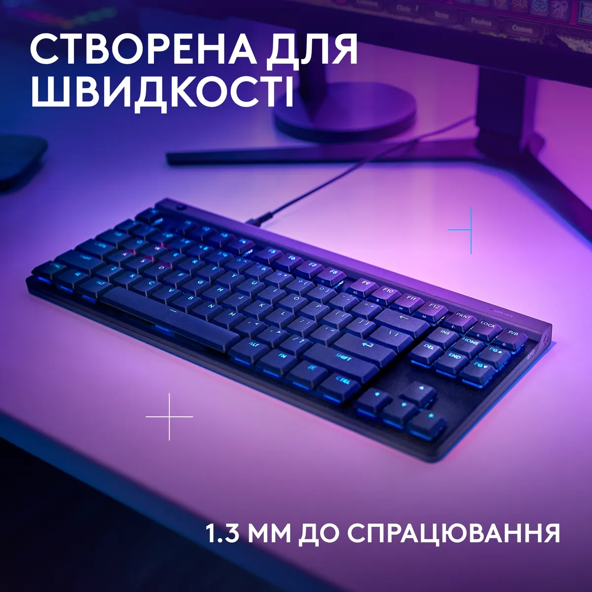 Клавiатура Logitech G515 TKL Black (920-012872) - мініатюра 4