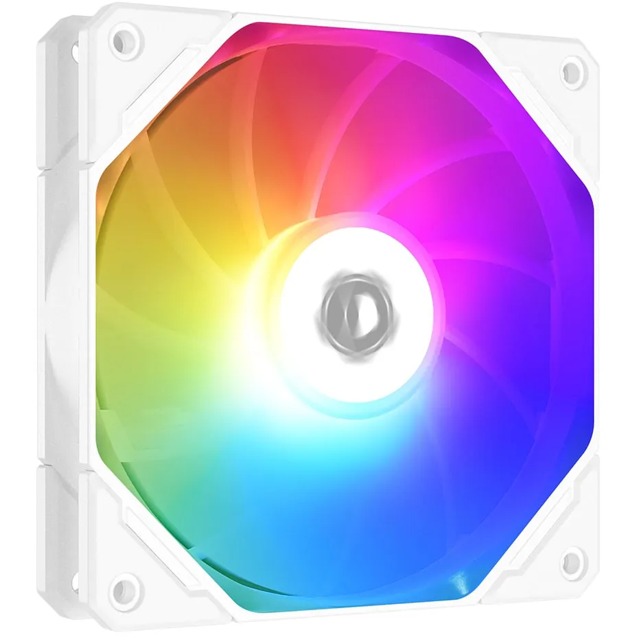 Вентилятор ID-Cooling TF-12025-Pro ARGB Reverse White - мініатюра 6
