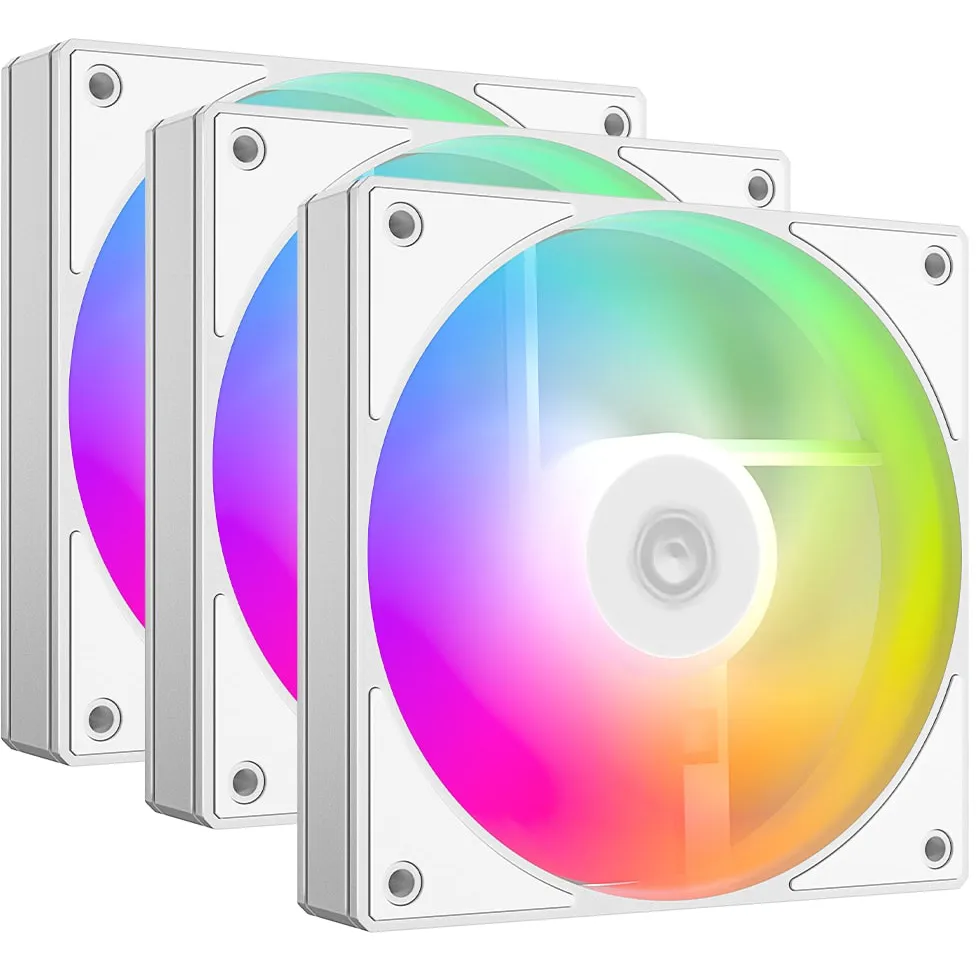 Вентилятор ID-Cooling AS-120-ARGB-W Trio - мініатюра 7