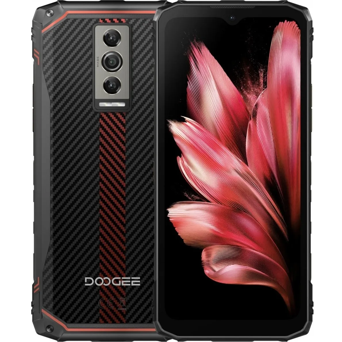 Смартфон Doogee Blade10 4/128GB Black/Red - зображення 1