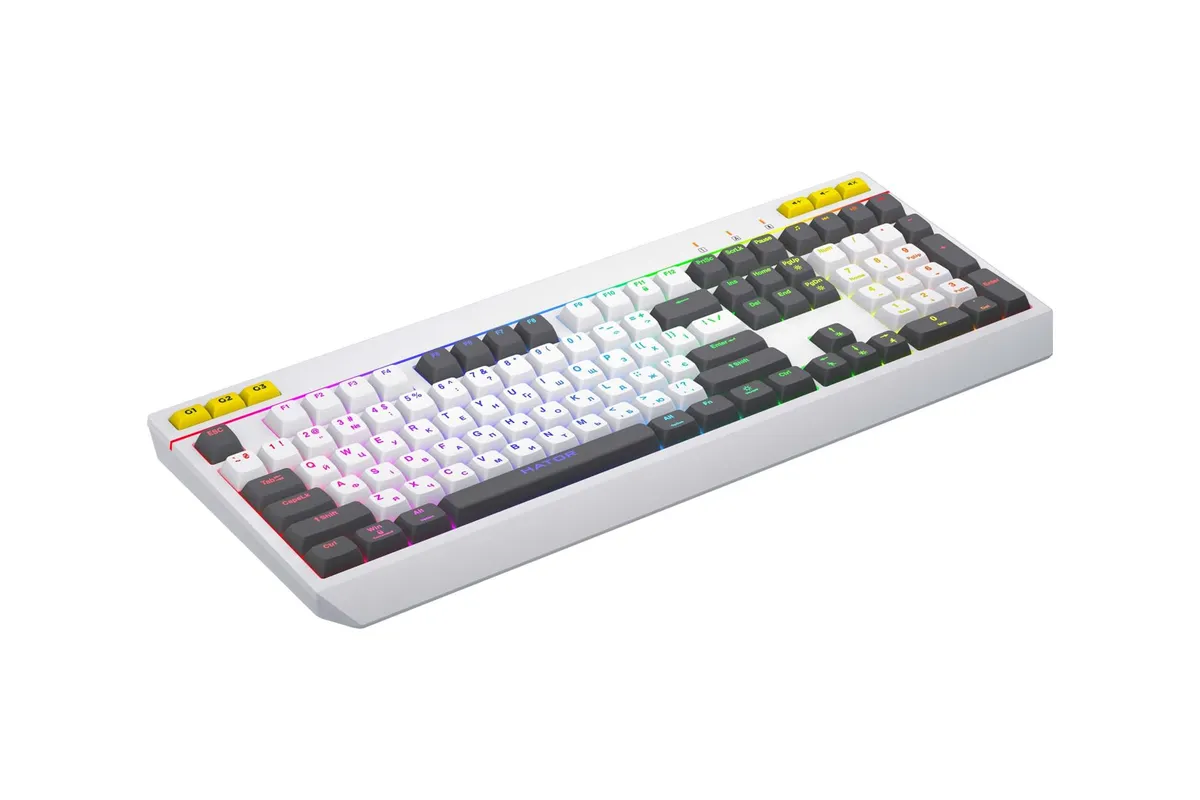 Клавіатура Hator Icefall White (HTK405UA) - мініатюра 3