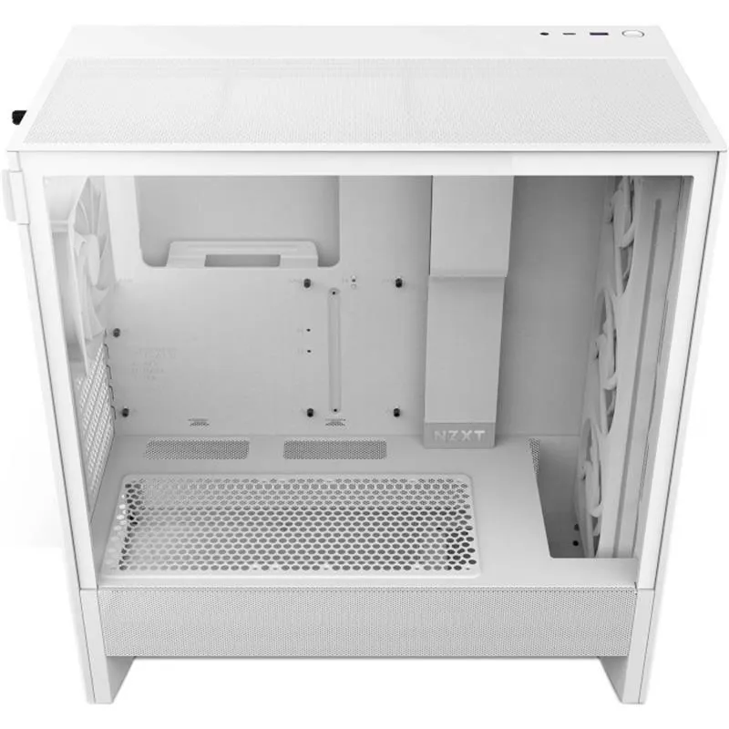 Корпус NZXT H5 Flow RGB White (CC-H52FW-R1) без БЖ - мініатюра 8