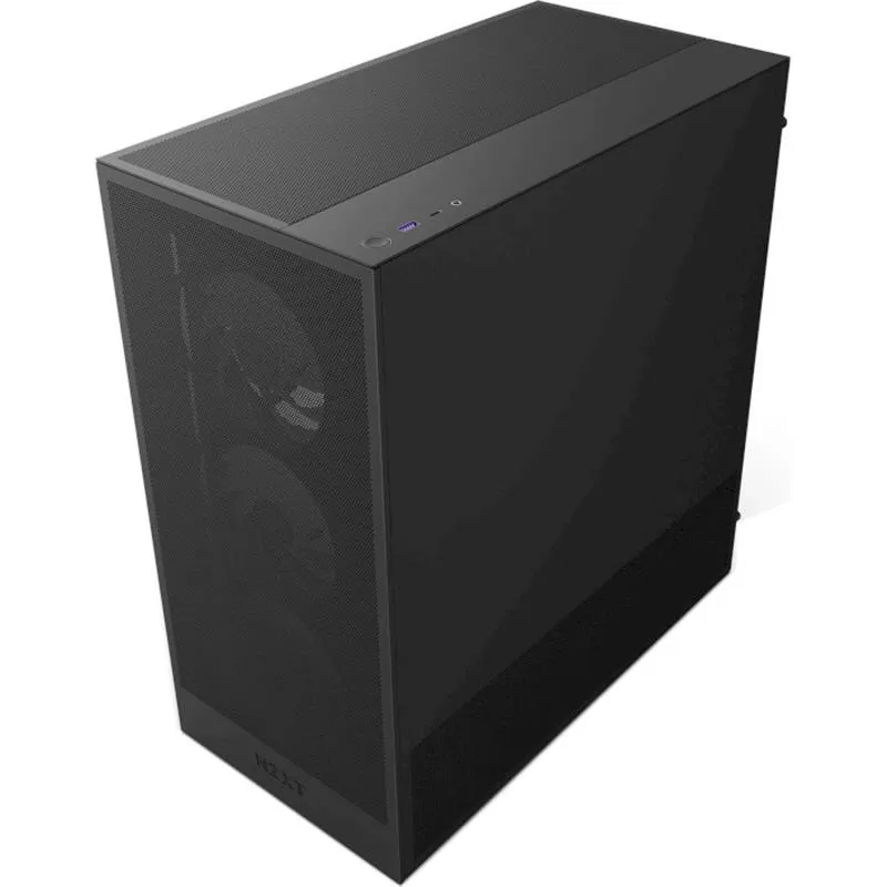 Корпус NZXT H5 Flow RGB Black (CC-H52FB-R1) без БЖ - мініатюра 3