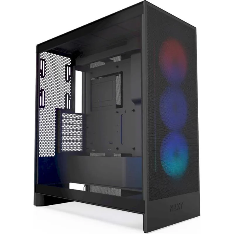 Корпус NZXT H7 Flow RGB Black (CM-H72FB-R1) без БЖ - зображення 1