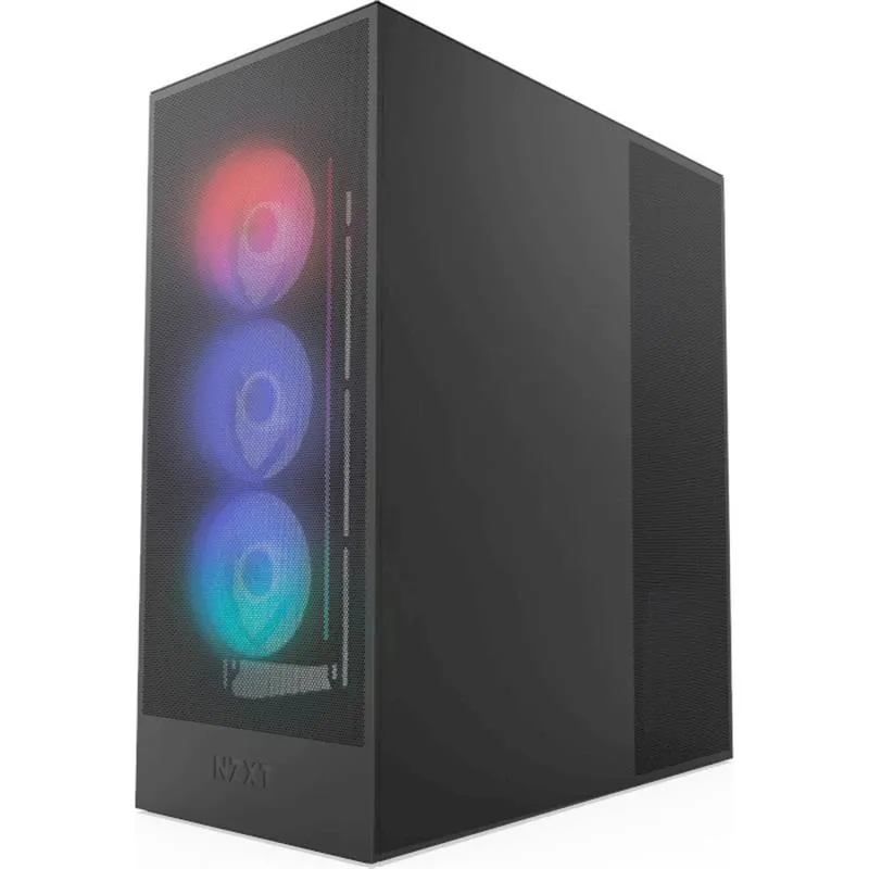 Корпус NZXT H7 Flow RGB Black (CM-H72FB-R1) без БЖ - мініатюра 3