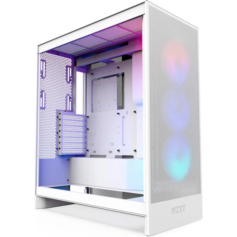 Корпус NZXT H7 Flow RGB White (CM-H72FW-R1) без БЖ - зображення 1