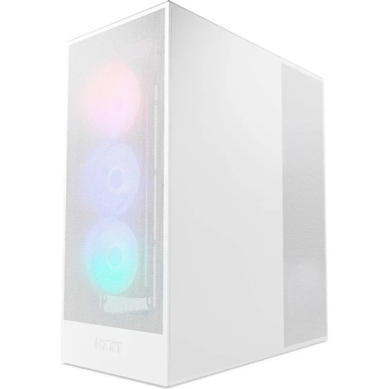Корпус NZXT H7 Flow RGB White (CM-H72FW-R1) без БЖ - мініатюра 2