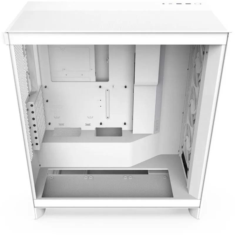 Корпус NZXT H7 Flow RGB White (CM-H72FW-R1) без БЖ - мініатюра 5