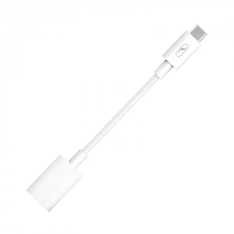 Перехідник SkyDolphin OT02 OTG USB Type-C - USB (M/F), White (SDADPT-00018) - зображення 1