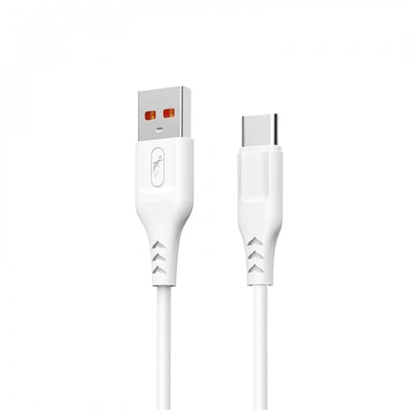 Кабель SkyDolphin S61T USB - USB Type-C (M/M), 1 м, White (SDUSB-000445) - зображення 1