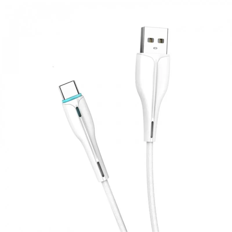 Кабель SkyDolphin S48T USB - USB Type-C (M/M), 1 м, White (SDUSB-000425) - мініатюра 2