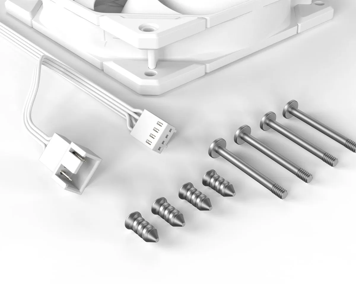 Вентилятор ID-Cooling TF-12025-Pro White - мініатюра 5