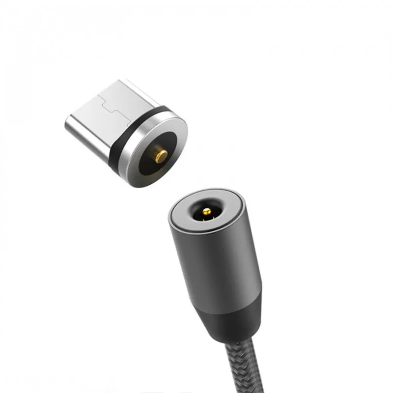 Кабель SkyDolphin S59V Magnetic USB - мicro USB (M/M), 1 м, Black (SDUSB-000442) - мініатюра 3