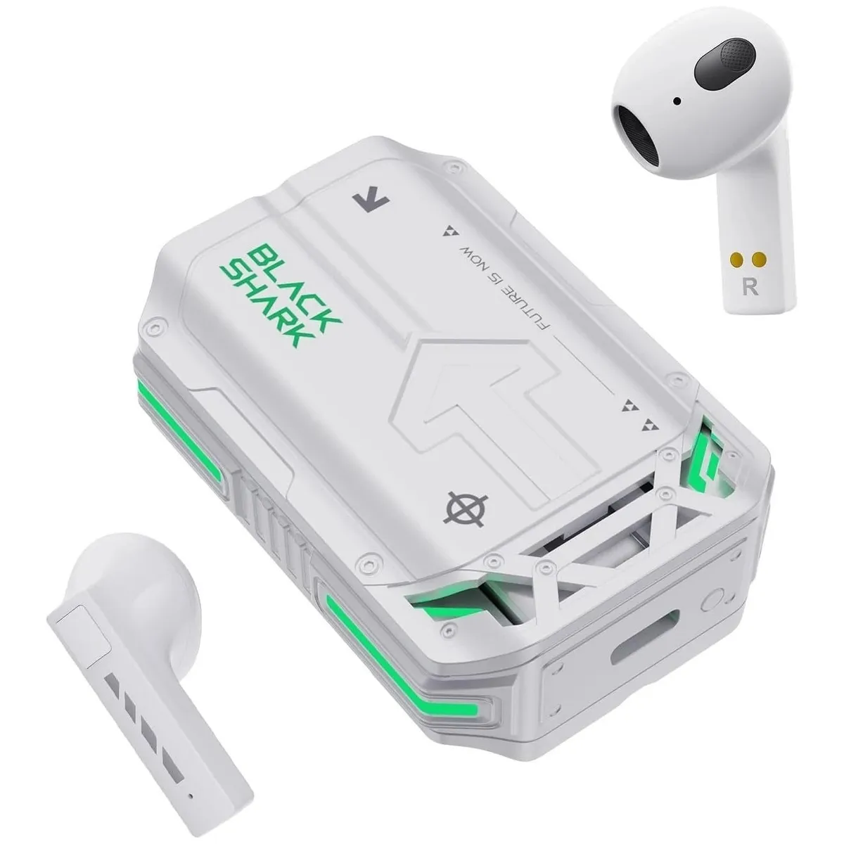 Bluetooth-гарнітура Black Shark T11 White (BS-T11) - мініатюра 4