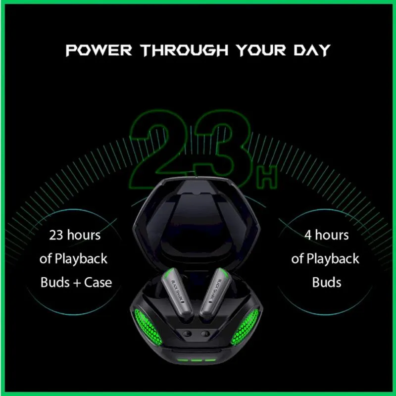 Bluetooth-гарнітура Black Shark Lucifer T7 Black (BS-T7) - мініатюра 9