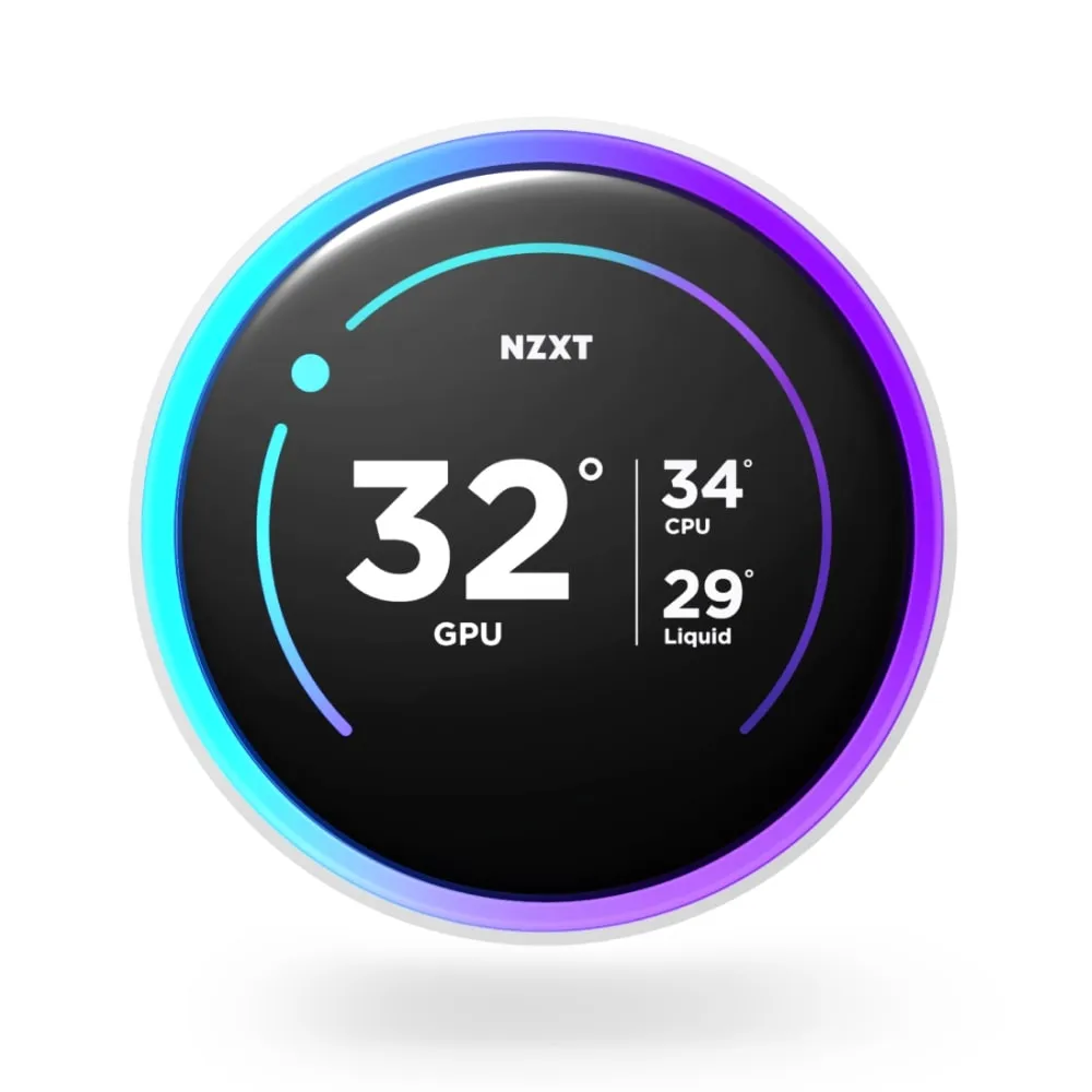 Система водяного охолодження NZXT Kraken Elite 280 RGB White (RL-KR28E-W2) - мініатюра 3