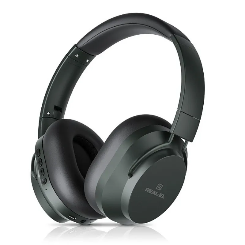 Bluetooth-гарнітура REAL-EL GD-865 Dark Green - зображення 1
