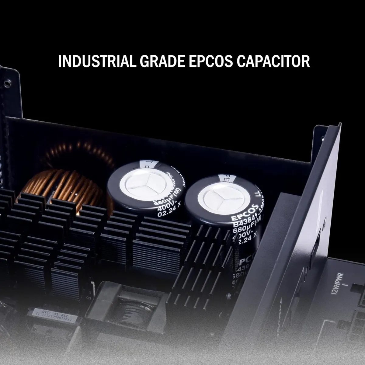 Блок живлення Lian Li EDGE1000, 80 Plus Platinum, White, EU Cord (G9P.EG1000.WE00.EU) - мініатюра 2