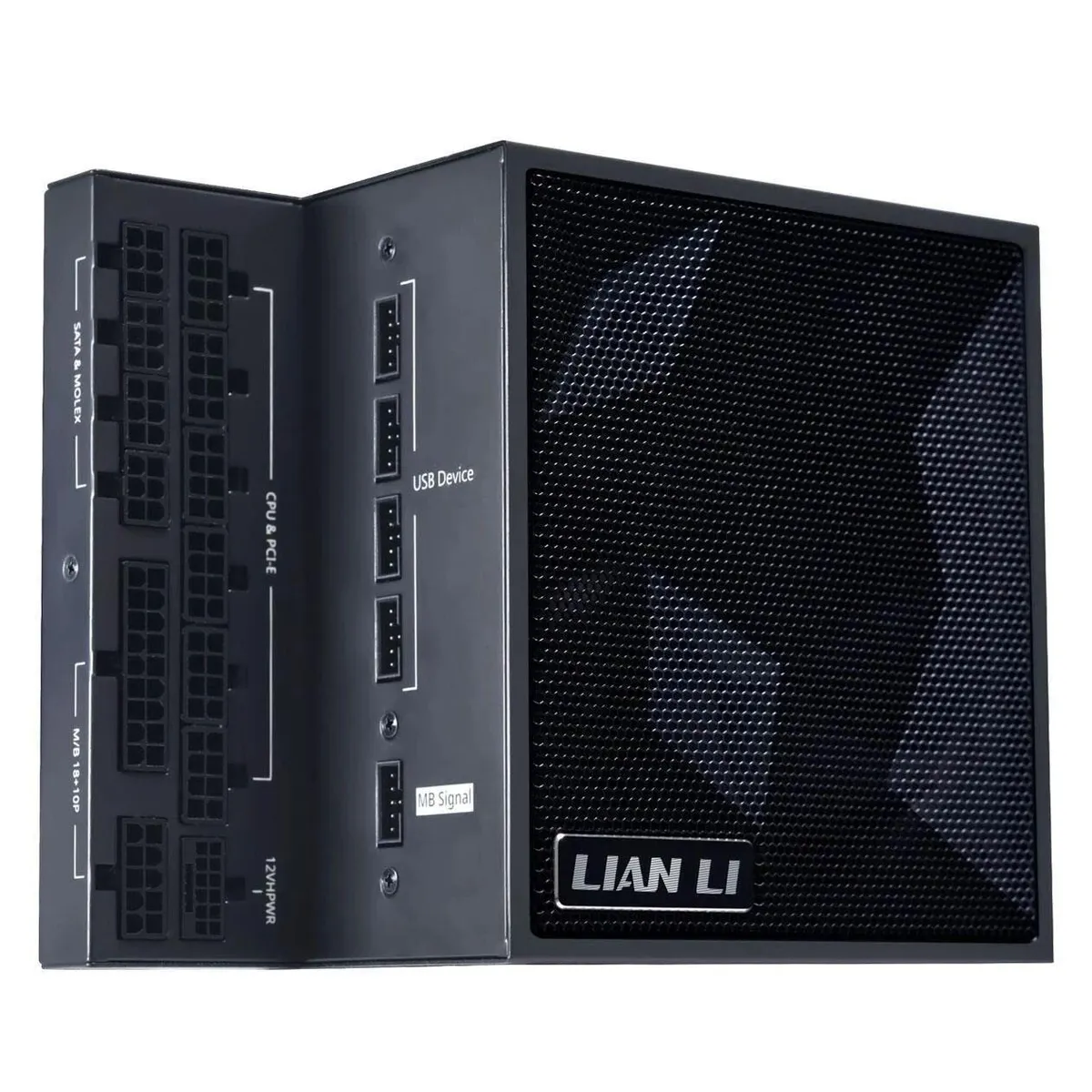 Блок живлення Lian Li EDGE850, 80 Plus Platinum, Black, EU Cord (G9P.EG0850.BE00.EU) - мініатюра 9