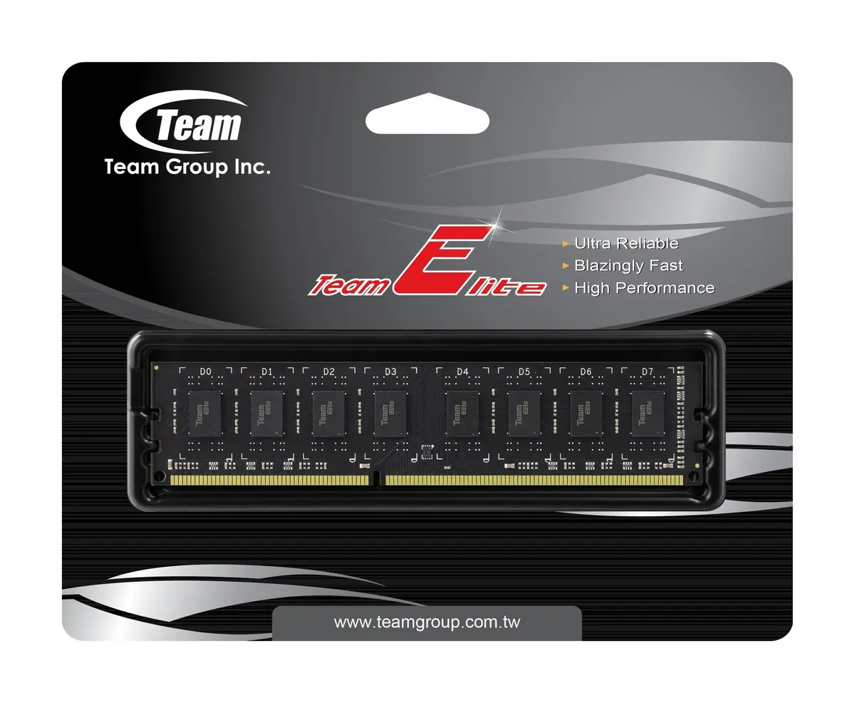 Модуль пам`ятi DDR3 8GB/1600 1,35V Team Elite (TED3L8G1600C1101) - мініатюра 3
