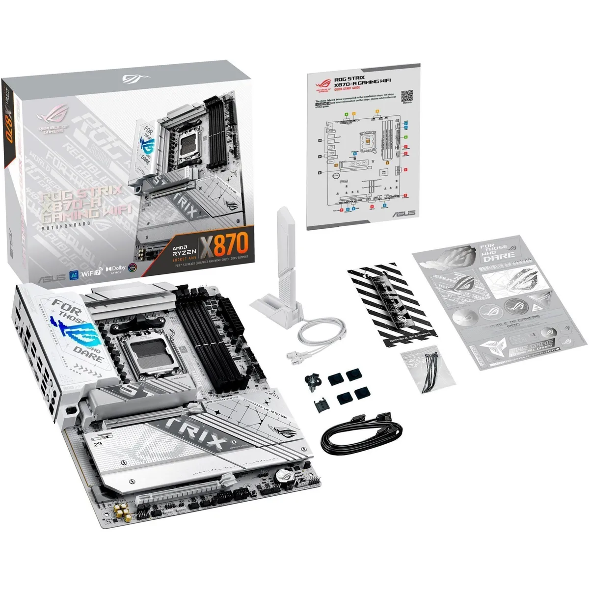 Материнська плата Asus ROG Strix X870-A Gaming WiFi Socket AM5 - мініатюра 16