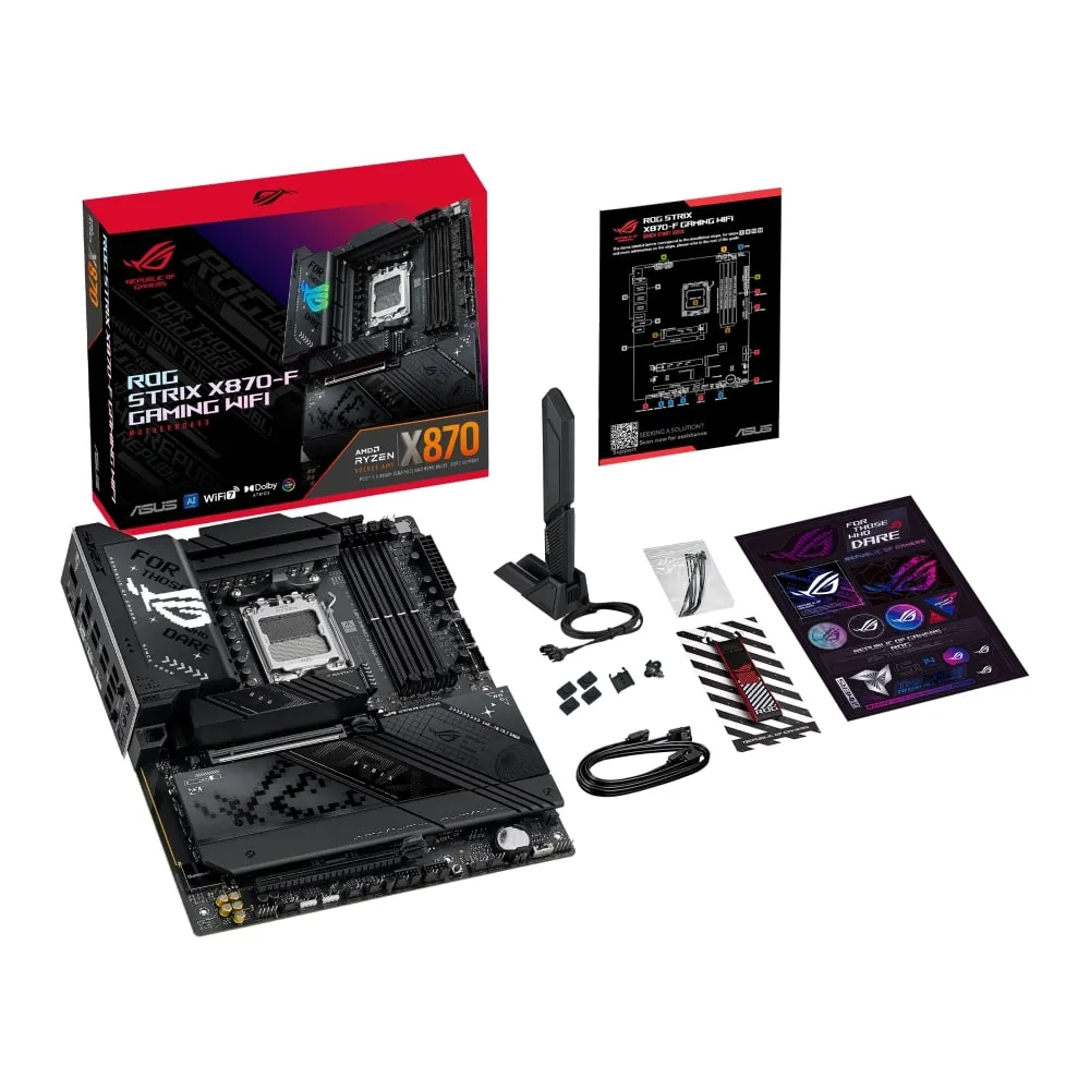 Материнська плата Asus ROG Strix X870-F Gaming WiFi Socket AM5 - мініатюра 9