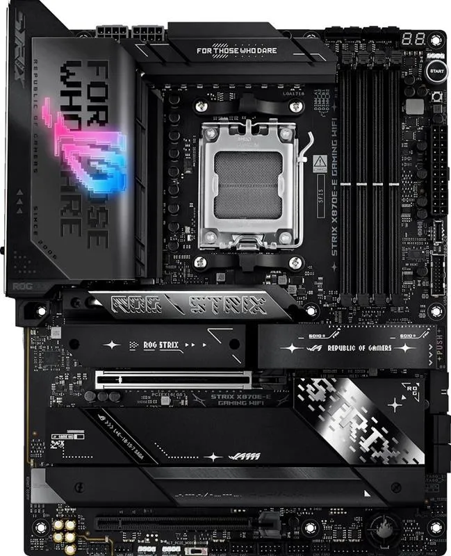 Материнська плата Asus ROG Strix X870E-E Gaming WiFi Socket AM5 - зображення 1