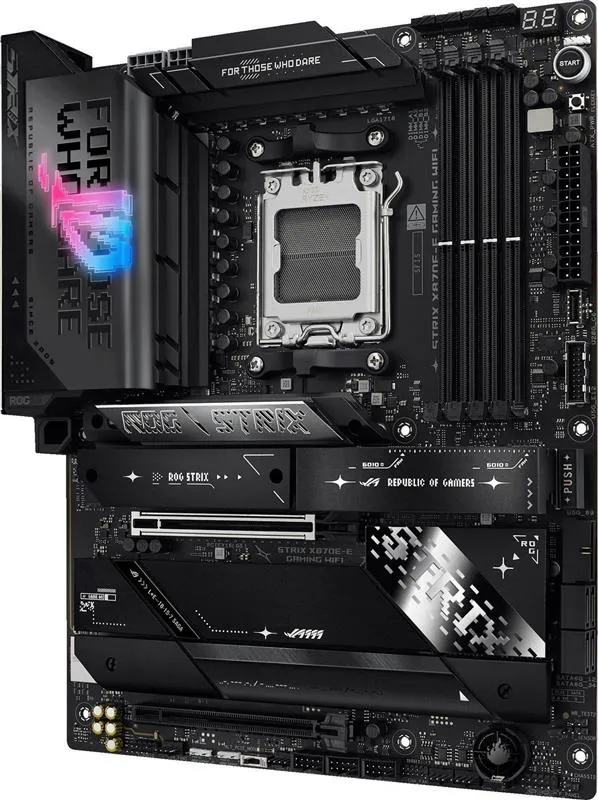 Материнська плата Asus ROG Strix X870E-E Gaming WiFi Socket AM5 - мініатюра 3