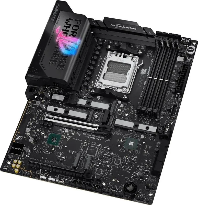 Материнська плата Asus ROG Strix X870E-E Gaming WiFi Socket AM5 - мініатюра 8