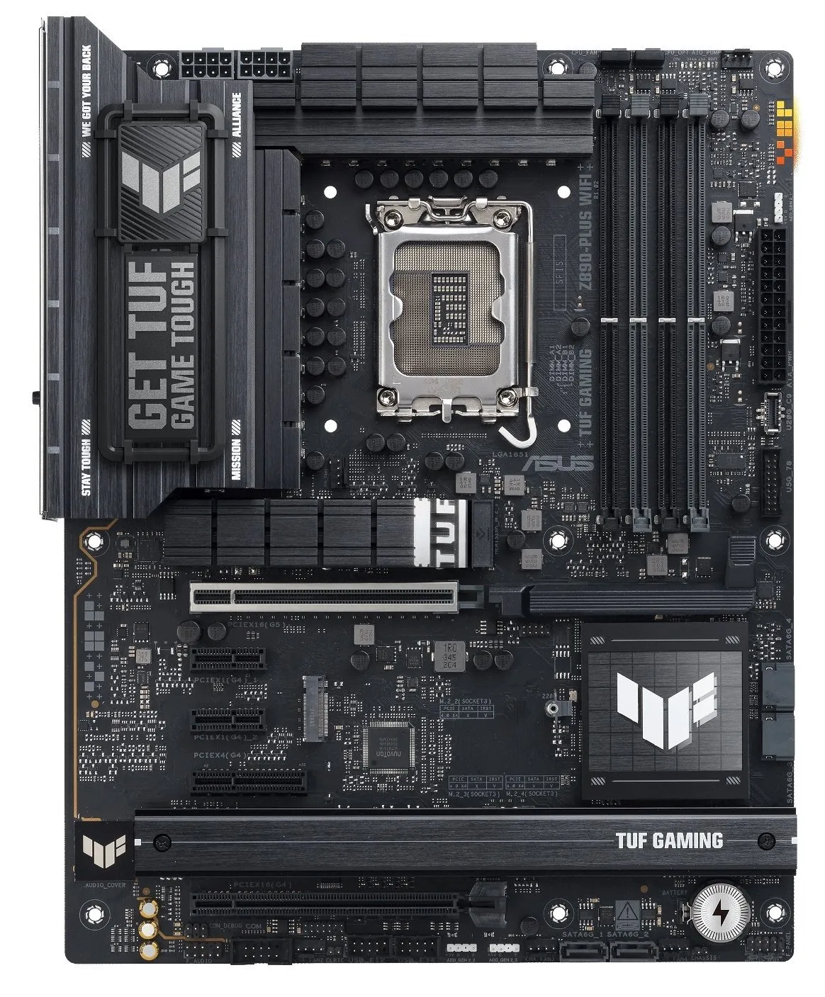 Материнська плата Asus TUF Gaming Z890-Plus WiFi Socket 1851 - зображення 1