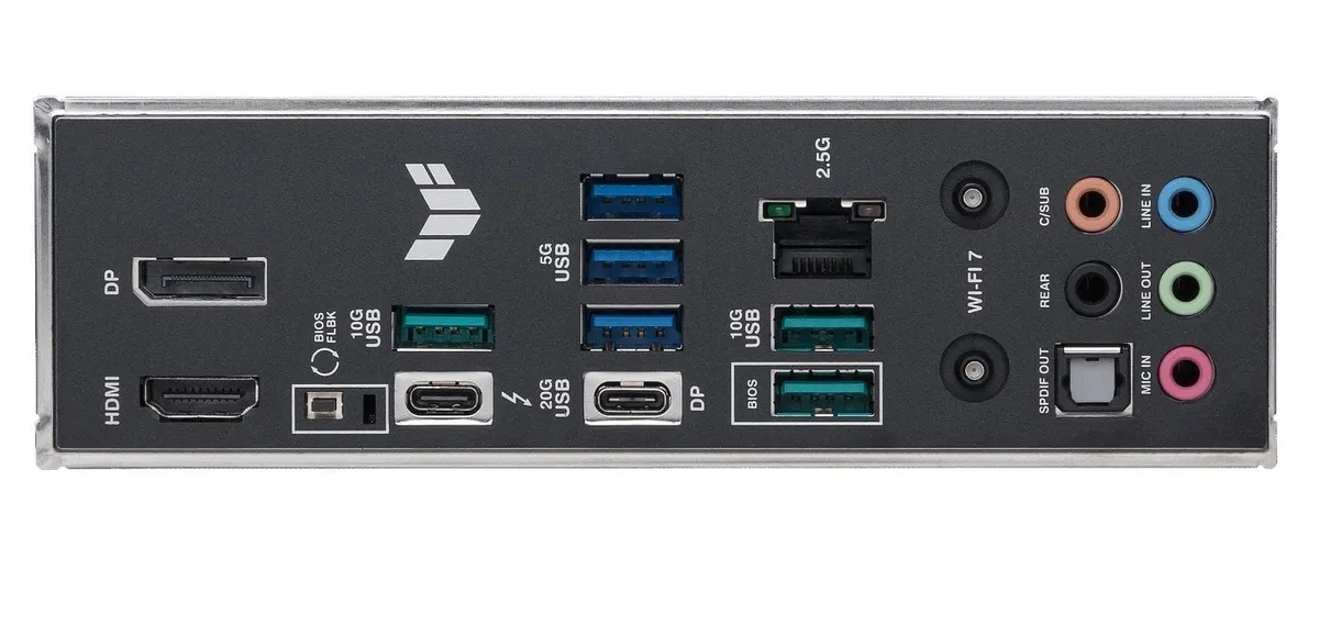 Материнська плата Asus TUF Gaming Z890-Plus WiFi Socket 1851 - мініатюра 5