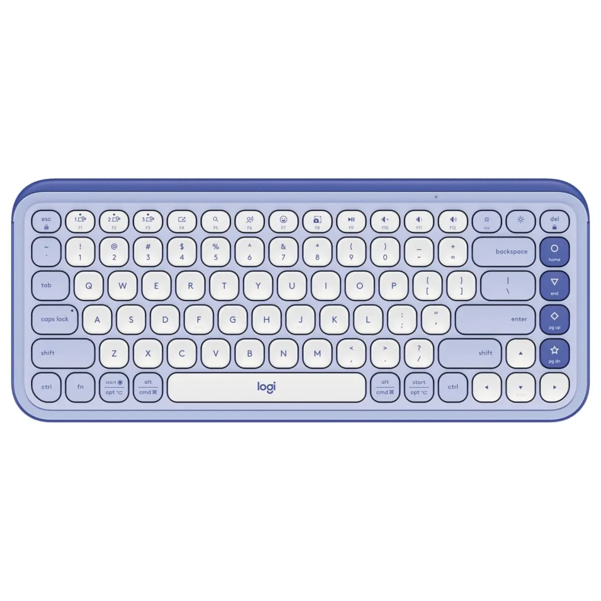Клавiатура бездротова Logitech Pop Icon Keys Lilac (920-013074) - зображення 1