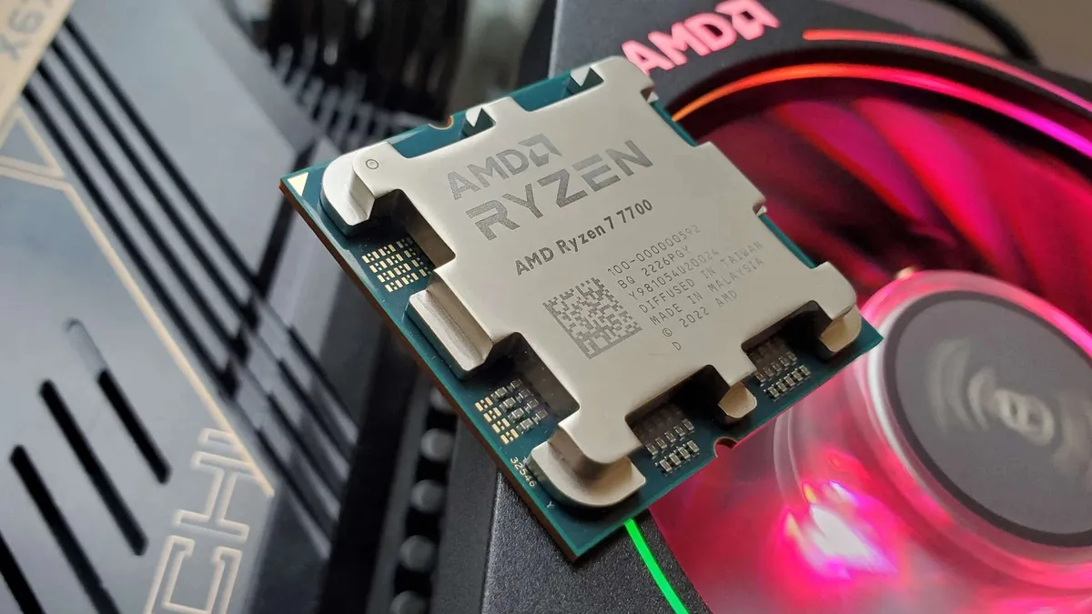 Процесор AMD Ryzen 7 7700 (3.8GHz 32MB 65W AM5) Tray (100-000000592) - мініатюра 5