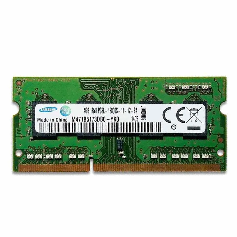 Модуль пам`яті SO-DIMM 4GB/1600 DDR3L Samsung (M471B5173DB0-YK0) - мініатюра 2