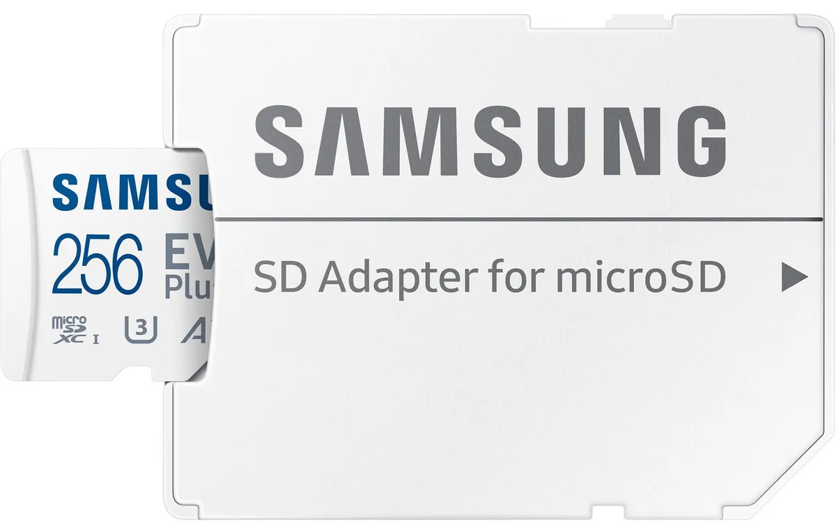 Карта пам`яті MicroSDXC  256GB UHS-I U3 V30 A2 Samsung Evo Plus + SD-адаптер (MB-MC256SA/EU) - мініатюра 4