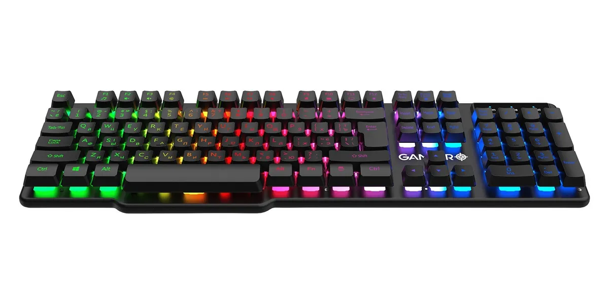 Клавіатура GamePro GK380 RGB Black  - мініатюра 4