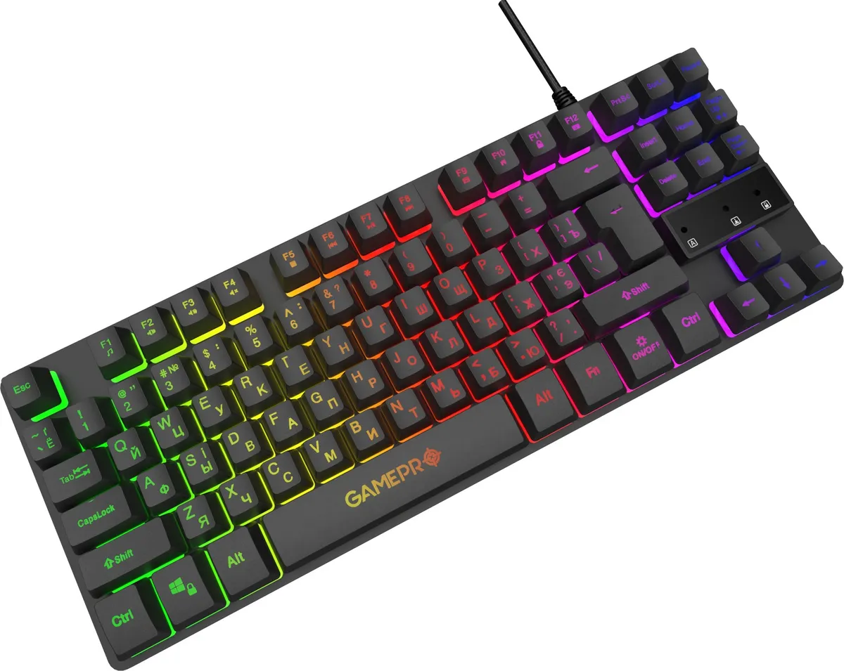 Клавіатура GamePro Nitro GK537 Black  - мініатюра 2