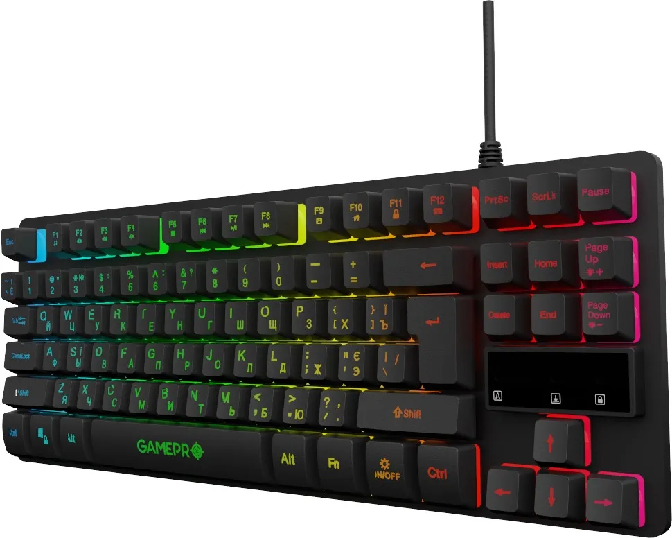 Клавіатура GamePro Nitro GK537 Black  - мініатюра 3