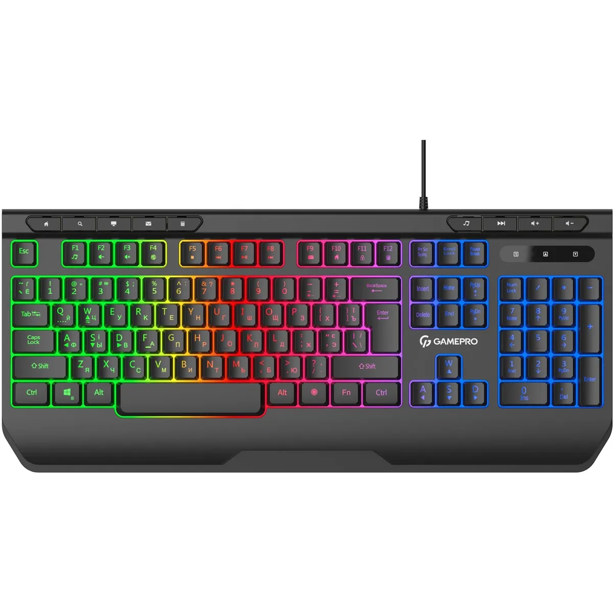 Клавіатура GamePro GK550 Black  - зображення 1