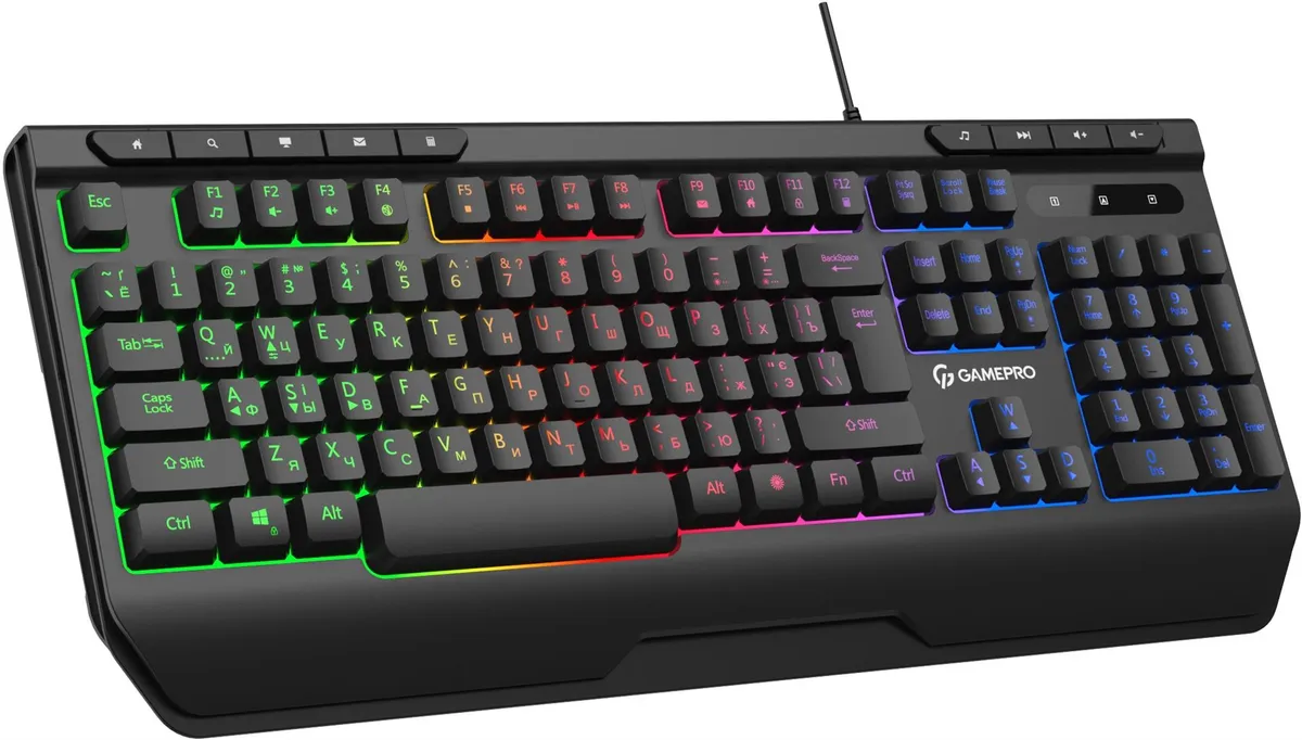 Клавіатура GamePro GK550 Black  - мініатюра 2