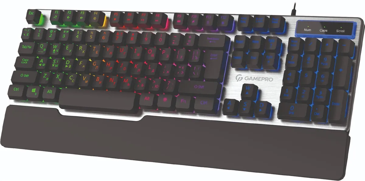 Клавіатура GamePro Stinger GK599 Grey  - мініатюра 2