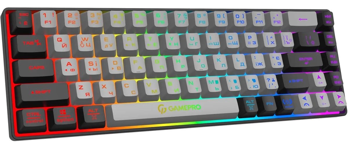 Клавіатура бездротова GamePro GK935 Black - мініатюра 2