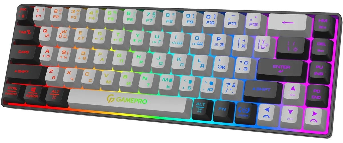 Клавіатура бездротова GamePro GK935 Black - мініатюра 3