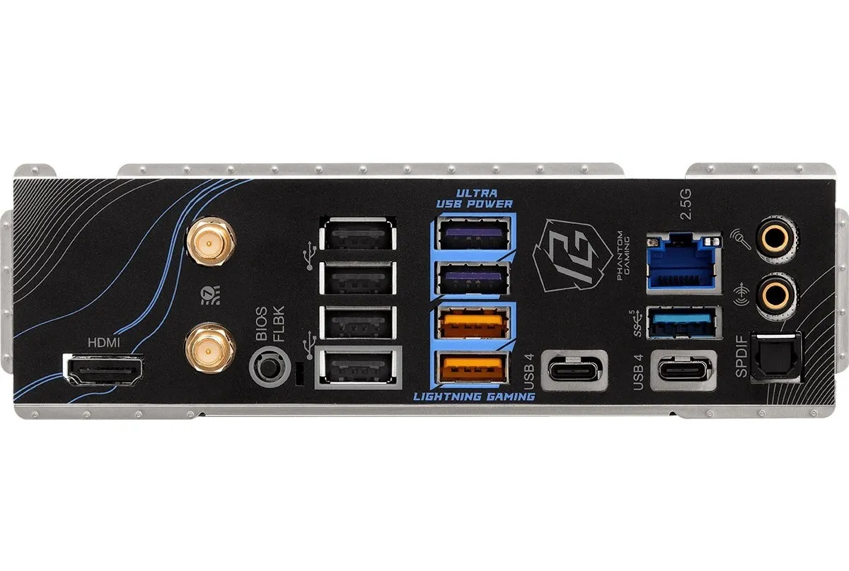 Материнська плата ASRock X870 Riptide WiFi Socket AM5 - мініатюра 4